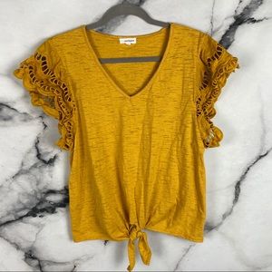 Eyeshadow Mustard Yellow Blouse